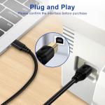 6FT USB-C to USB B Printer Cable