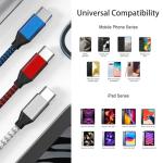 Nylon Braided Fast Charging USB-C Cable 60W