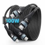 3M USB-C Fast Charging Cable Duo (100W)