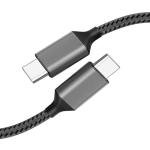 JISWK 3FT Braided USB-C Charger Cable 3-Pack