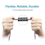 JISWK 3FT Braided USB-C Charger Cable 3-Pack