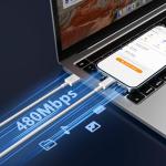 2-Pack USB-C Fast Charging Cables for Devices