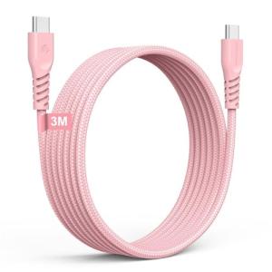 3M Braided USB-C Charger Cable for Fast Charging