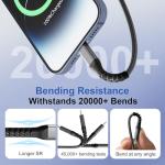 2-Pack MFi Certified USB-C to Lightning Cable