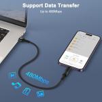 USB C to Lightning Adapter - 2 Pack