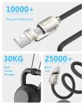RAVIAD 4-in-1 Fast Charging Multi Cable