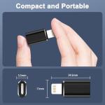 USB C to Lightning Adapter - 2 Pack