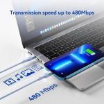 Nebite USB-C to Lightning Cable 3-Pack