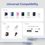 Nebite USB-C to Lightning Cable 3-Pack