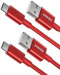 Anker 2-Pack USB-C to USB 2.0 Cables