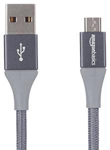 Micro USB to USB-A Nylon Braided Cable 3m