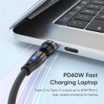 Magnetic USB-C Charging Cable with 540° Rotation