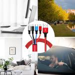 4-in-1 Fast Charging USB-C Multi Charger Cable