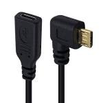 Maxhood 90° Micro USB to USB-C Adapter Cable