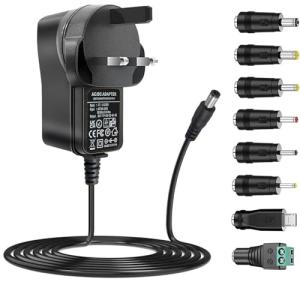 5V 2A AC USB-C Adapter with Changeable Tips
