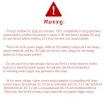 5V 2A AC USB-C Adapter with Changeable Tips