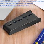 5-Port USB Hub for PS5 - High-Speed Charger