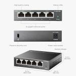 TP-Link 5 Port Gigabit Ethernet Switch Hub