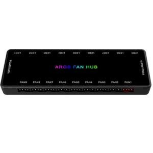 ARGB PWM Fan Hub with Magnetic Base and 18 Ports
