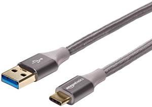 10ft Double Braided USB-C to Type-A Cable