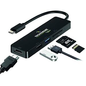 Tecnoware 5-in-1 USB-C Adapter with HDMI