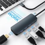 5-in-1 USB-C Hub with 4K HDMI Output