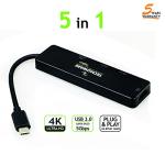 Tecnoware 5-in-1 USB-C Adapter with HDMI