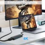 5-in-1 USB-C Hub with 4K HDMI Output