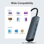 5-in-1 USB-C Hub with 4K HDMI Output