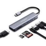 INMOZATA 7-in-1 USB-C Hub with 4K HDMI