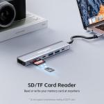 INMOZATA 7-in-1 USB-C Hub with 4K HDMI