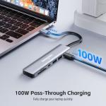 INMOZATA 7-in-1 USB-C Hub with 4K HDMI