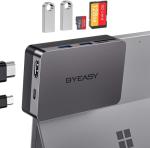 BYEASY 6-in-1 Docking Station for Surface Pro 7