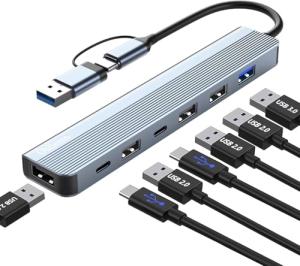 7-in-1 USB-C Hub Multiport Adapter