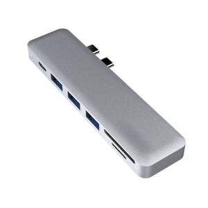 Dual USB-C Thunderbolt 7-in-1 Hub for MacBook