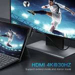 BYEASY 6-in-1 Docking Station for Surface Pro 7