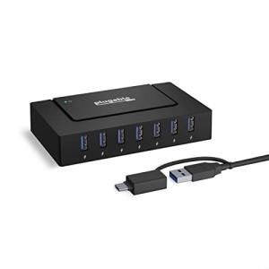Plugable 7-in-1 USB-C Laptop Hub with 60W Adapter