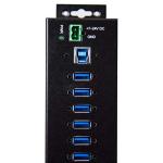 10-Port USB-C Hub with Power Adapter and Surge Protection