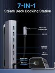 JSAUX 7-in-1 Docking Station for Steam Deck