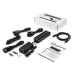 10-Port USB-C Hub with Power Adapter and Surge Protection