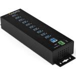 10-Port USB-C Hub with Power Adapter and Surge Protection