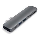 SATECHI 7-in-1 USB-C Hub Adapter – Space Grey