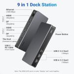 UGREEN 9-in-1 Dual 4K Docking Station for Mac