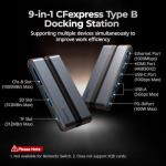 9-in-1 CFexpress Card Reader Docking Station