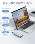 RayCue 9-in-1 USB-C Docking Station with Triple Display
