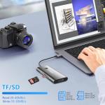 9-in-1 USB-C Hub with HDMI and Audio Ports