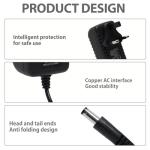 12V 1A AC/DC Power Adapter for Multiple Devices