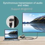 2 Pack Right Angle HDMI 8K Adapter Set