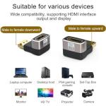 2 Pack Right Angle HDMI 8K Adapter Set