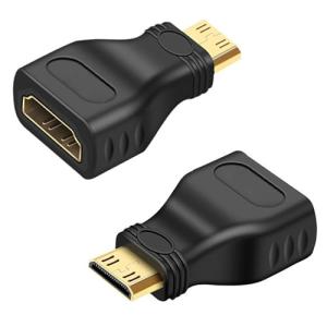2-Pack Mini HDMI to HDMI Adapter 1080p